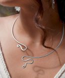Silver Tara Choker