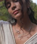 Silver Tara Choker