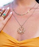 Lotus Necklace
