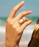 Muse Moonstone Ring