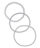Everyday Stretch Bracelet Set - 3mm + 4mm + 5mm
