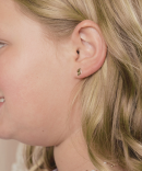 Cactus Stud Earrings 14K