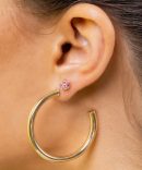 Chunky Hoop Earrings