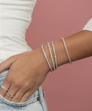 CZ Tennis Bracelet - Large
