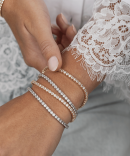 CZ Tennis Bracelet - Large