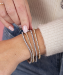 CZ Tennis Bracelet - Medium