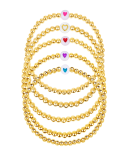 Kid Heart Stretch Bracelet