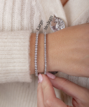 CZ Tennis Bracelet - Medium