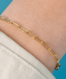 Paperclip 'S' Bracelet