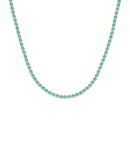 Turquoise CZ Tennis Choker